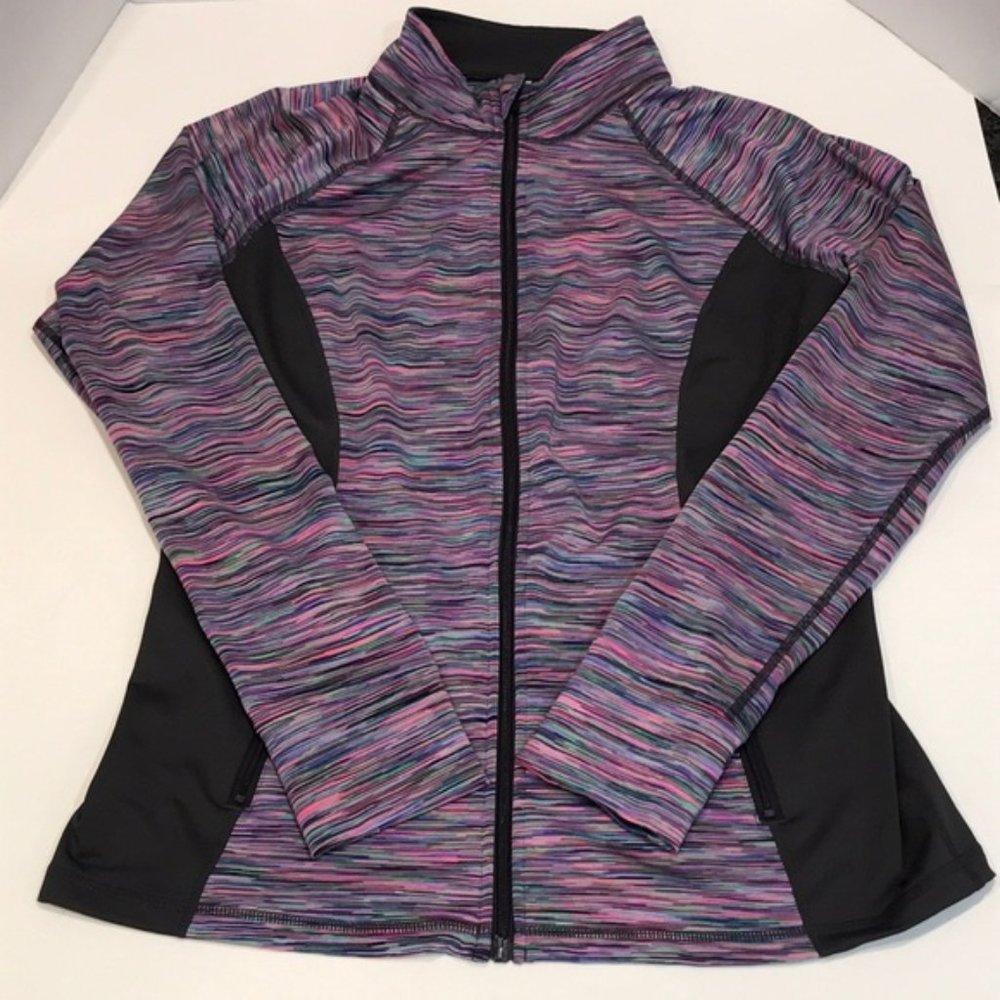 Ideology Full Zip Space Dyed Jacket